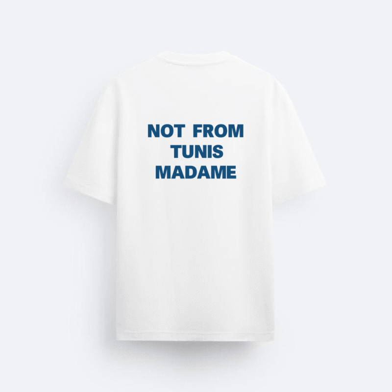 Le T-shirt NFTM - White/Ocean blue.