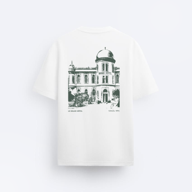 Le T-shirt Grand Hôtel - white.