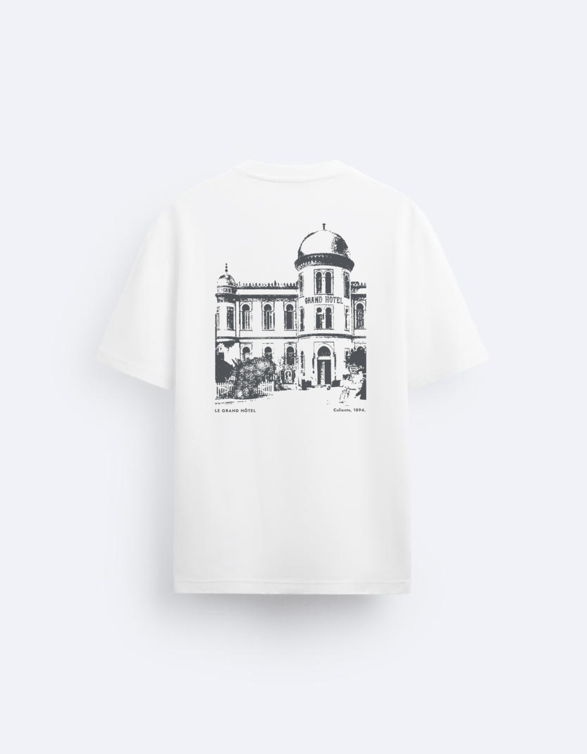 Le T-shirt Grand Hôtel - white.