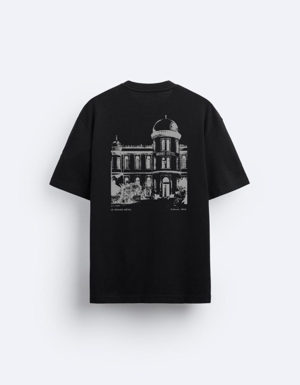 Le T-shirt Grand Hôtel - black.