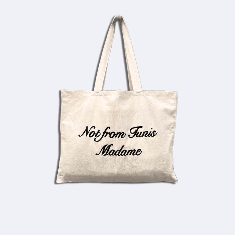 Le Tote Bag NFTM Script.