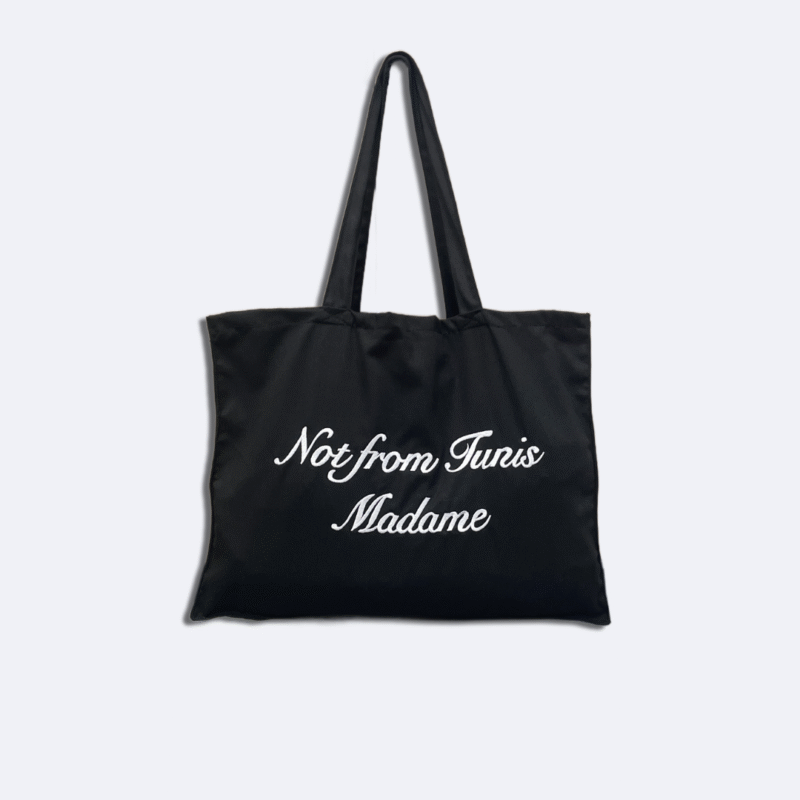 Le Tote Bag NFTM Script.