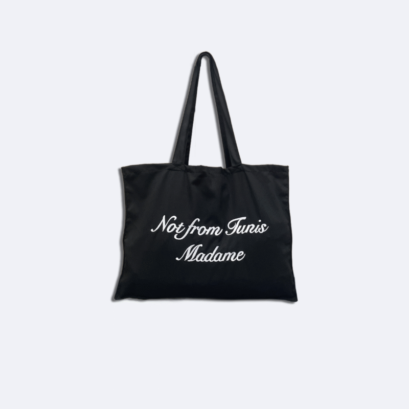 Le Tote Bag NFTM Script.