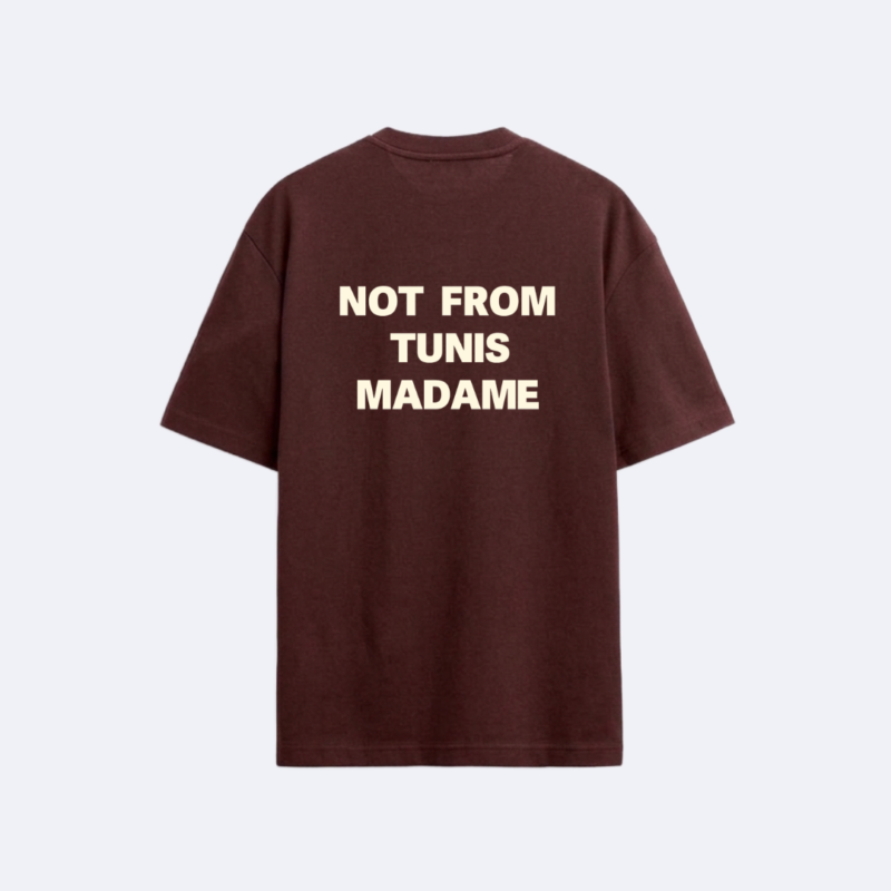Le T-shirt NFTM - Burgundy.