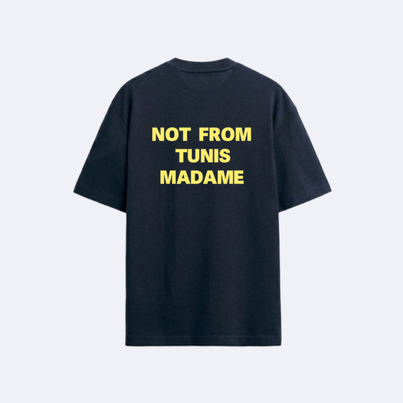 Le T-shirt NFTM - Navy/Yellow.