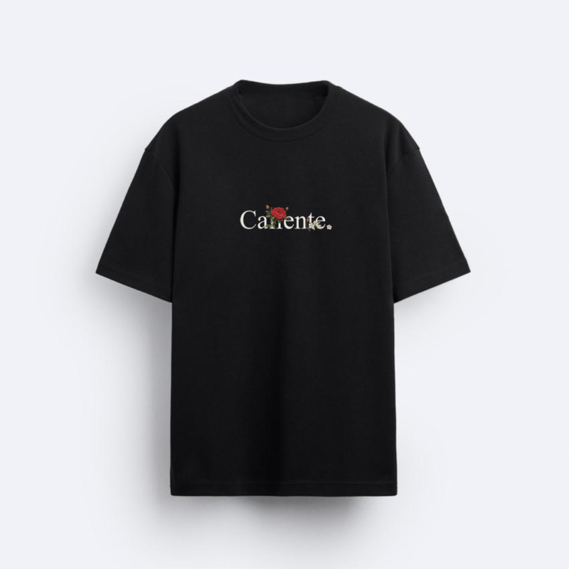 Le T-shirt Caliente fleuri.